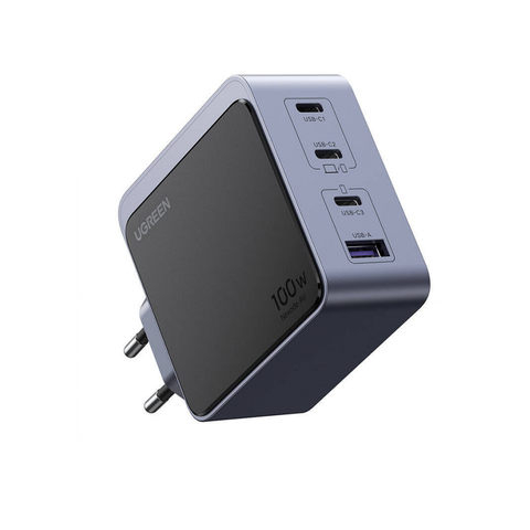 Зарядное устройство UGREEN Nexode S 100W GaN Tech Fast Charger EU X565 (35043) серый