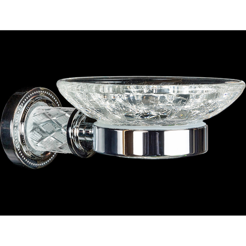 Boheme 10903-CRST-СH Мыльница MURANO CRYSTAL хром  _Комплект