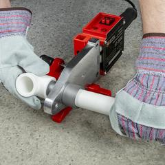 Сварочный аппарат д/пласт труб QUATTRO ELEMENTI ST-2000 (2кВт,20-63мм,перч,уров,ножн,кейс)(793-350)