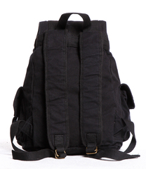 Винтажный рюкзак из ткани Virginland 55 Black