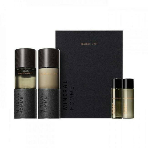 The Saem Mineral Homme Black Ex 2 Set Набор для ухода за кожей для мужчин