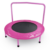 Батут с поручнем DFC JUMPFIT 36'' розовый фото №0
