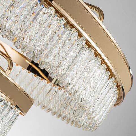 Подвесная светодиодная люстра Favourite Visconte 4304-10P