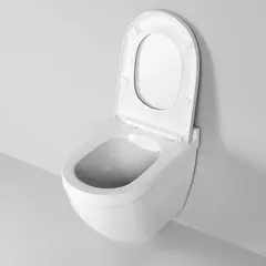 Унитаз подвесной GR-4483 с сиденьем