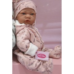 Munecas Antonio Juan Кукла Алехандра в розовом, 40 см (3374P)