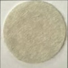 Фетр средней жесткости 2 мм, ш. 1 м, 215,4 гр/м2, молоко