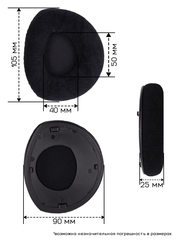 Амбушюры Sennheiser RS160, RS170, RS180, HDR170
