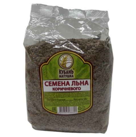 Семена КУБАНЬ-МАТУШКА льна 500г