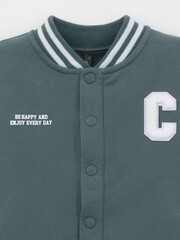 жакет  для мальчика  КР 302678/темный малахит