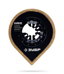 ЗУБР CARBIDE ВК8 Р60, 70x1.8 мм полотно дисковое угловое с твердосплавной крошкой: керамика, кирпич, пенобетон, StarQuick (15579-70)