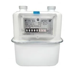 Счетчик газа СГБ "Смарт" G4-1 левый 62 вертикальный, М33х1,5 (2025)