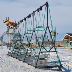 Качели «ЛОДОЧКА» 4 Секции