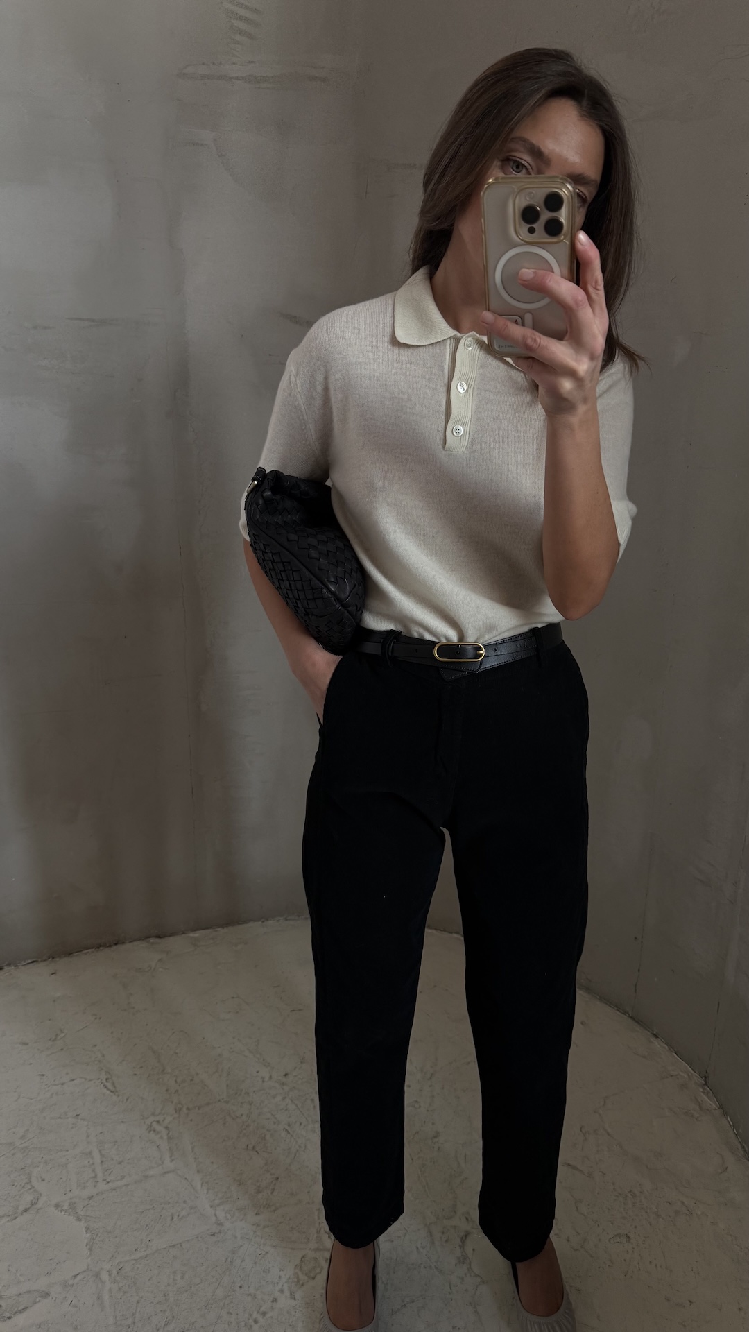 Поло из кашемира и шерсти PREMIUM QUALITY