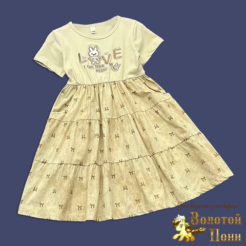 Платье хлопок д (4-8) 260302-SW1029
