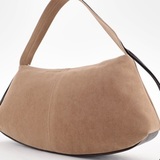 Сумка Саломея 1151 эко-замша песочный