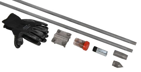 Комплект заземления 4,5/16 оцинкованная сталь IEK