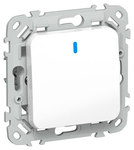 FLITE Выключ. 1-кл. с инд. 10А ВС11-1-1-ФлБ бел. IEK