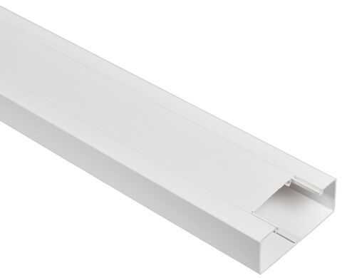 METRA Кабель-канал парапетный 130х50мм белый IEK