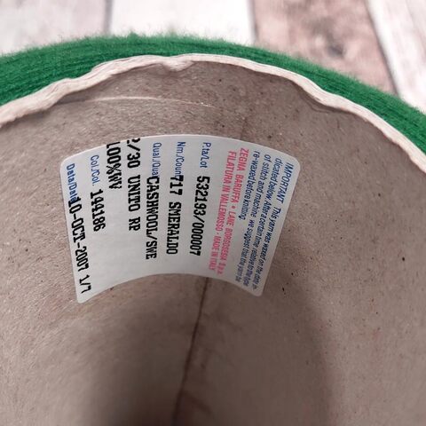 Меринос гребенной ZEGNA BARUFFA CASHWOOL SWE 2/30 зеленый