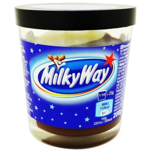 Шоколадная паста Milky Way 200 гр