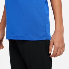 Детская теннисная футболка Nike Dri-Fit Victory Golf Polo - game royal/white
