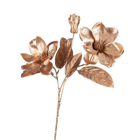 Ветвь магнолии 68см Goodwill золотая