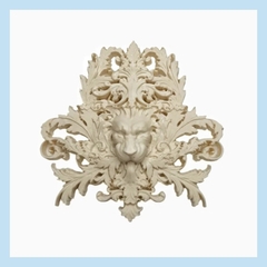 0405 Молд силиконовый. Орнамент со львом.