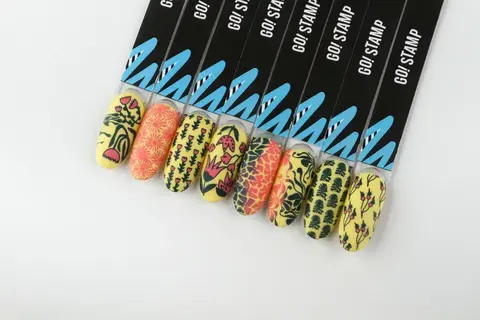 Пластина для стемпинга GO STAMP 291 Floral Fantasia