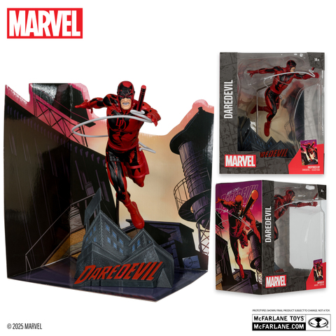 Фигурка Сорвиголова масштаб 1:10 со сценой Daredevil #600