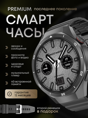 Мужские смарт часы наручные с видеоплеером и галереей DT5 pro