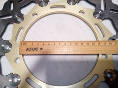 Передние тормозные диски ARASHI для KAWASAKI NINJA 650 / EX 650 ABS / Z 650 ABS 17-22 г.в. Золотой