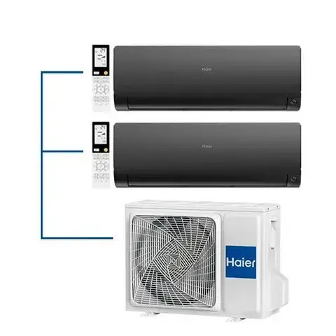 Мульти сплит-система Haier 2 Х AS25S2SF2FA-B / 2U40S2SM1FA на 2 комнаты 25+25 м2