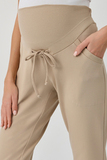 Спортивные брюки для беременных 16172 бежевый