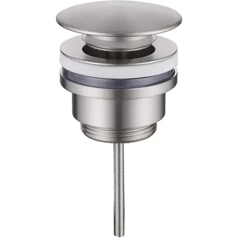Abber AF0012SP Донный клапан Abber AF0012SP без перелива, фиксированный, сатин