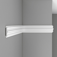 Молдинг гладкий Decomaster 97902 100х20х2400мм