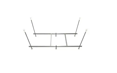 Aquatek KAR-0000090 Сборный каркас к ванне Мия 180*80см с центральным сливом (шпильки)