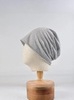 Картинка шапка-бини Skully Wear DDM-333 light heather grey - 7