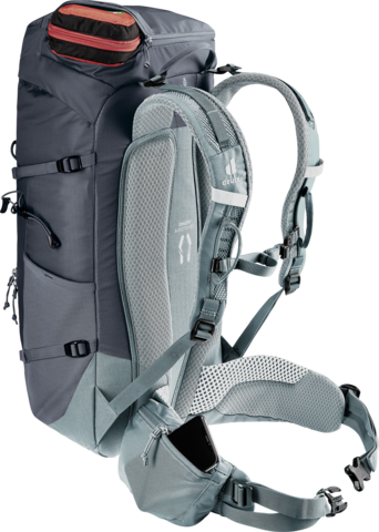 Картинка рюкзак туристический Deuter Trail 30 Black/Shale - 9