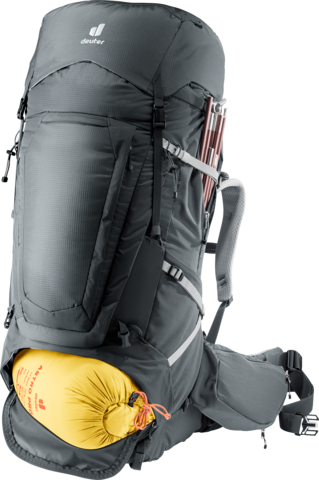 Картинка рюкзак туристический Deuter Aircontact Pro 75+10 SL Graphite - 7