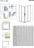 Radaway 387064-04-01L Idea White KDD 120 Left