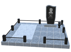 Готовое ритуальное сооружение 2,7м*2,4м (под ключ)