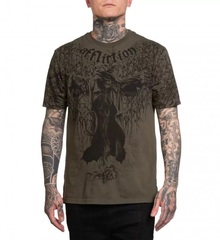 Футболка Affliction SCARECROW GREEN