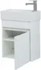 Aquanet 243273 Тумба с раковиной Лидс 50 цв.белый (243273)