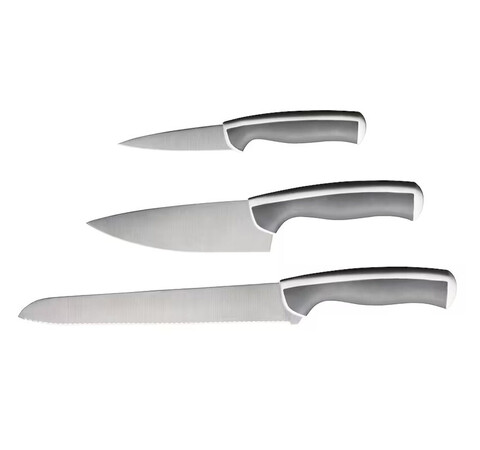 Набор ножей KNIVSET, размеры: 35 см., 28 см., 20 см. в наборе: 3 шт.