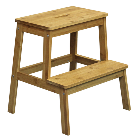 Табурет-лестница VÄTTERN (43x43x47 cm), материал: бамбук