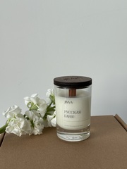 Свеча натуральная ароматическая JIWA 50 мл - Русская баня