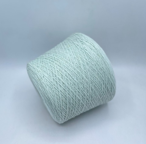 Бобинная пряжа (пр.Италия),art-Must baby merino 250м/100гр. 100% Ягненок, цвет-Разбеленно-мятный(717/748), арт.35116