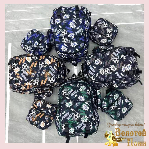 Рюкзак школьный м (46х32) 250625-G821