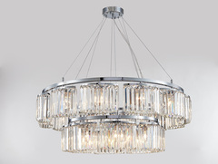 Подвесная люстра Newport VIOLETTA 4358+12/S chrome, М0062828