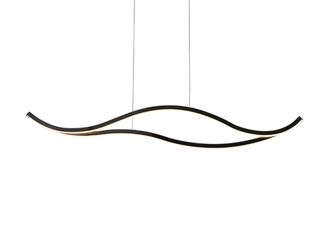 Подвесной светодиодный светильник Newport LOREN 15205N/S black glossy, М0071009